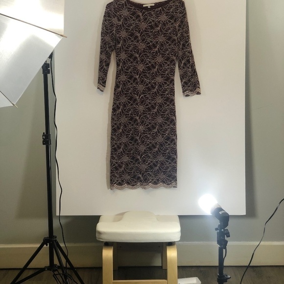 𝅺fleur and Stone Lace Overlay Dress - Picture 4 of 4